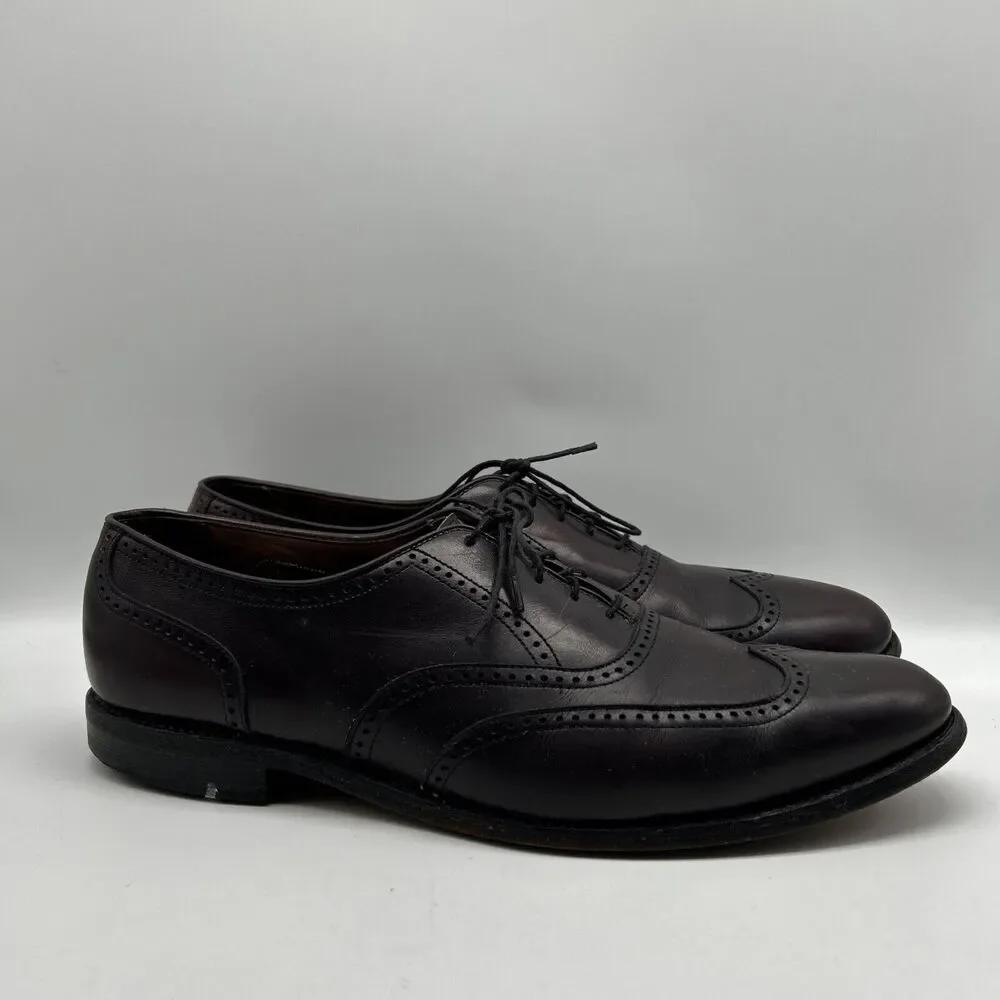 Allen Edmonds Men's Brown Leather Chester Winthrop Oxfords Marlow Shoes‎ 11.5
